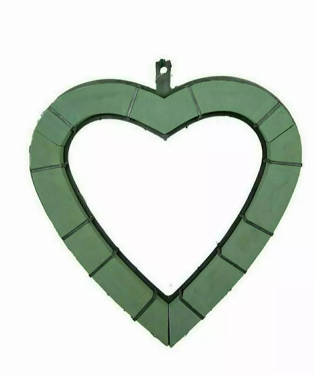 FP318 – 19” Plastic back wet block heart-“each” Min 2 – Case 6 pcs.