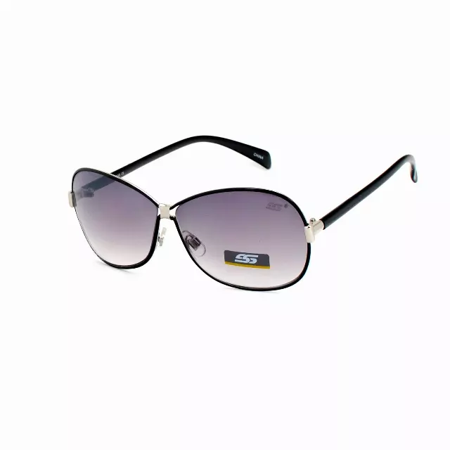 Women's Sports Butterfly Sunglasses with Metal Frame and Gradient Lens SS8065