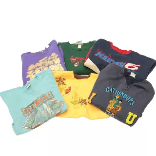 Vintage & Modern Sweatshirt Mix Bale of 100 lbs