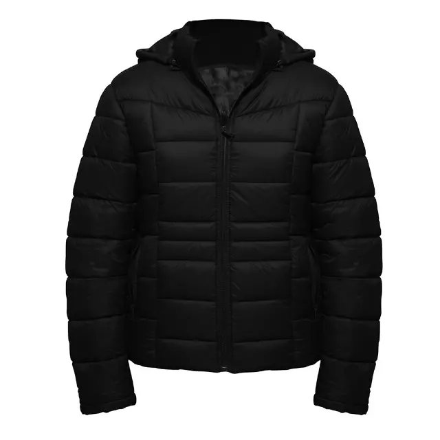 Women’s 20D Solid Full Zip Puffer Jacket - Style #LJ323 - $15.00/Unit 12 PC — S-XL (WHOLESALE) / Black