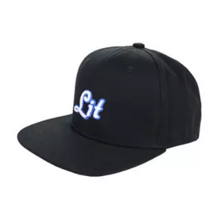 Men's Adjustable Mesh Snapback Trucker Hat - Black (BGCAP02-L-BLACK)