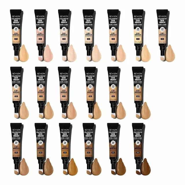 Revlon ColorStay Skin Awaken 5-in-1 Concealer Mixed Light/Medium — Mixed Shades (Light/Medium / 12 Pack