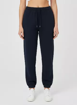 Women’s Fleece Jogger Pants #07 — Black / S-M-L-XL