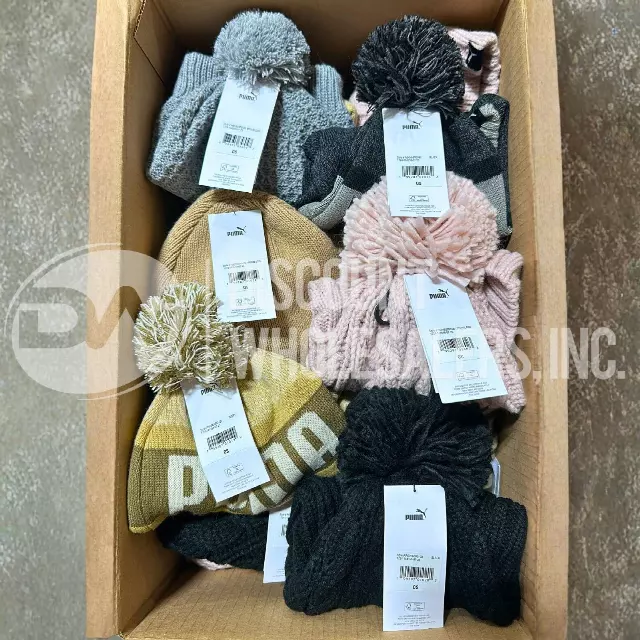 Puma Knit Cuffed Hats Mix Unisex (150 Pcs Lot)
