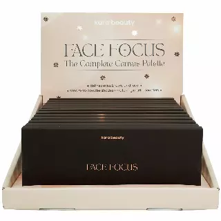 Kara Beauty Face Focus The Complete Canvas Palette - Wholesale Display 12 Units (F1-19-D)
