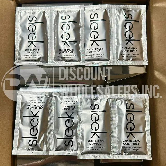 Sleek Anti-Humidity Shampoo and Conditioner Duo Travel · 72 pcs
