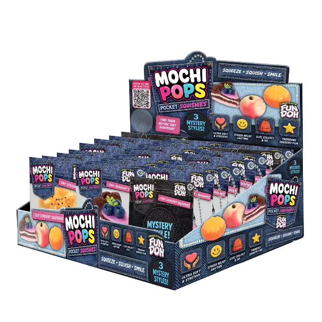 Fun Doh™ Pocket Squishy - 24 Pieces Per Retail Ready Display 26786