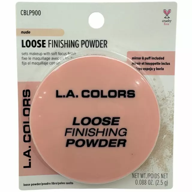 L.A. Colors Loose Finishing Powder Nude - Wholesale 3 Units (CBLP900)