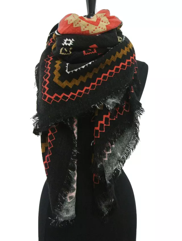 ZR113 Southwestern Pattern Large Shawl Scarf