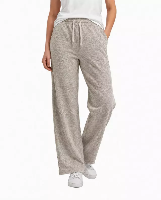 Heather Lounge Pant #14 — Beige / S-M-L-XL