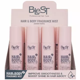 Blest Hair & Body Fragrance Mist - Wholesale Display 12 Units (HFM-27)