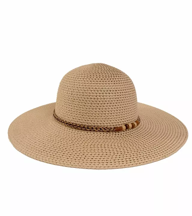 Magid Straw Floppy Hat · SKU HA-7104S-NAT