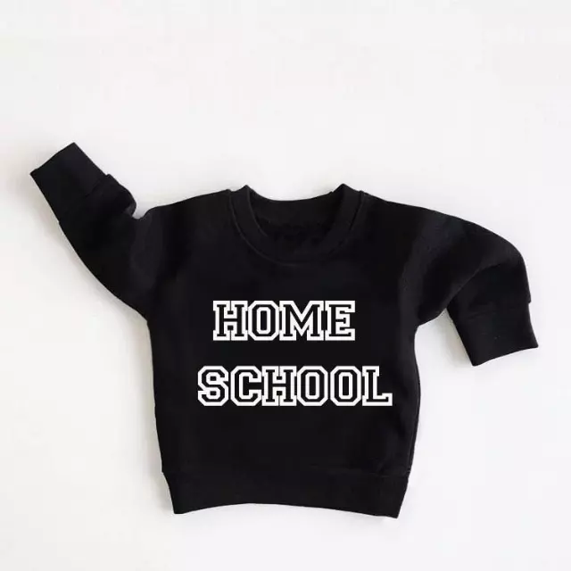 Home School Sweatshirts for Toddlers - 16 Total