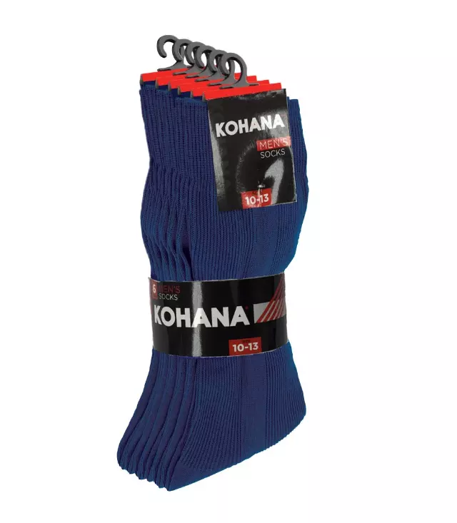 Socks - 5-7 1/2 Navy Dress Socks - 96310 (5 DZ Minimum)