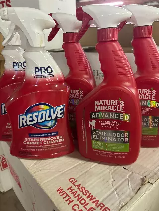 10 Lot Special - 6 Resolve Stain Removers & 4 Nature’s Stain & Odor Eliminator