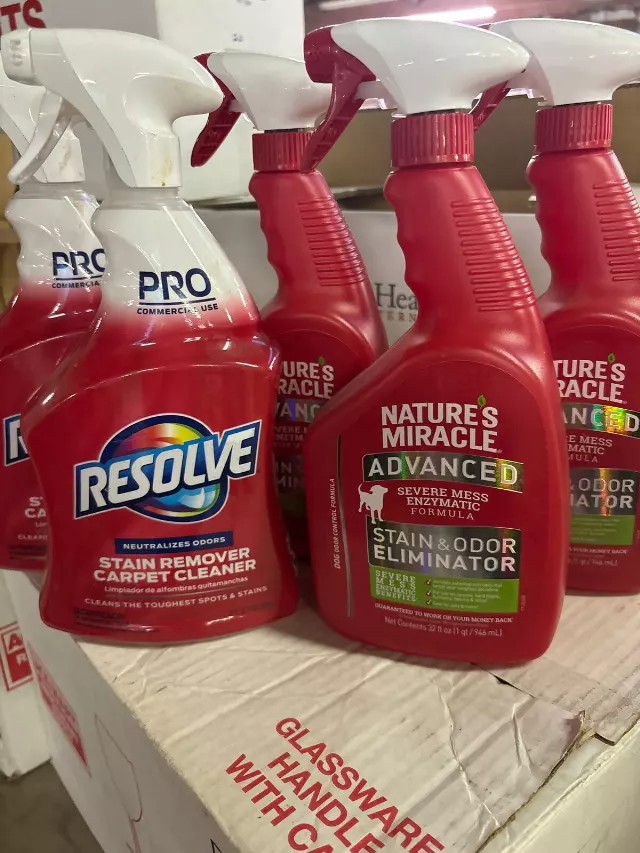 10 Lot Special - 6 Resolve Stain Removers & 4 Nature’s Stain & Odor Eliminator