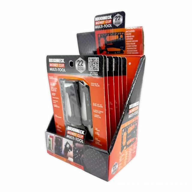 Money Clip Multi-Tool - 6 pieces Per Retail Ready Display 26512