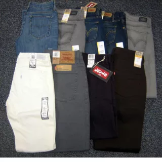 Levi's  ladies wholesale Denim Jeans assortment IRR 30pcs