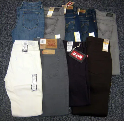 Levi's  ladies wholesale Denim Jeans assortment IRR 30pcs