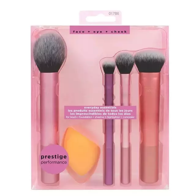 Simply Chic Essentials 5 Pieces Face Makeup-Brushes