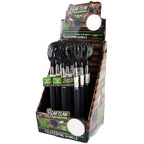 Bear Claw Back Scratcher 12 Pieces Per Retail Ready Display 21765