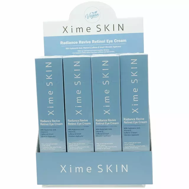 Xime Beauty Radiance Revive Retinol Eye Cream - Wholesale Display 12 Units (XS-071)