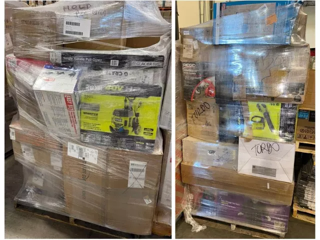 Home Depot Premium Turbo Liquidation Truckload · 24 pallets · mixed condition