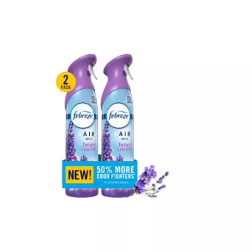 Febreze Air Mist Twilight Lavender 8.1oz 2ct Case 3