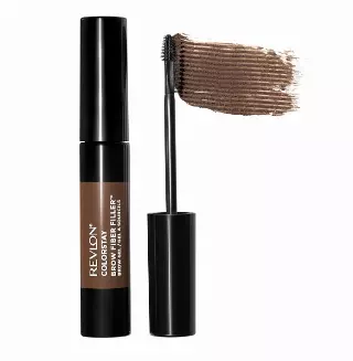 Revlon ColorStay Brow Fiber Filler Brow Gel, 303 Medium Brown, 0.23 fl oz