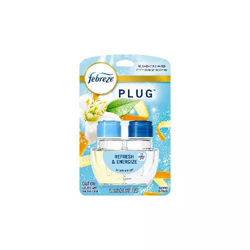 Febreze Plug Refill Refresh & 1 Refills, Energize Case 8