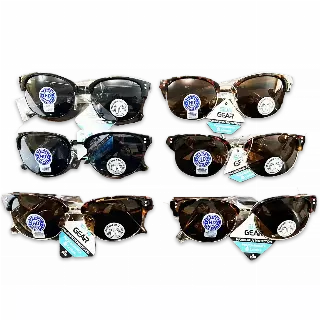 Sunglasses Sungear Assortment - 6 Pieces Per Pack 50241