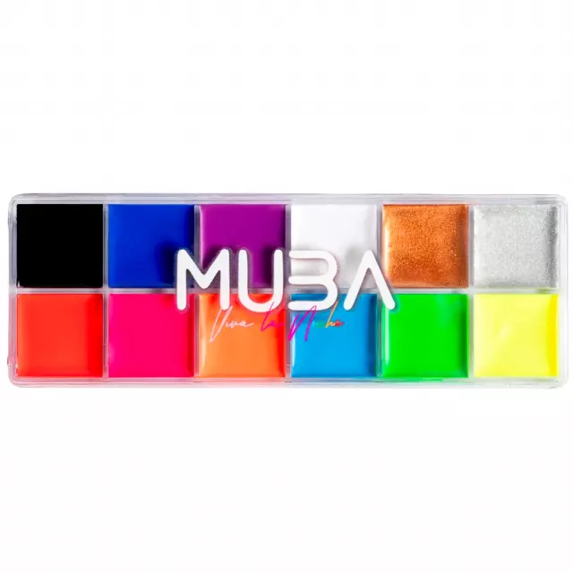 Muba Viva La Noche Oil Paint Palette - Wholesale 6 Units (MVLN)