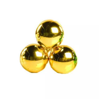 PLX3050GOLD – 50mm Plastic Ball Pick x3- Min 3 Dozen- Case 18 Dozen