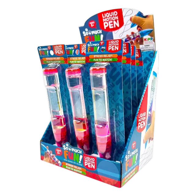 Liquid Motion Water Pen - 12 Pieces Per Retail Ready Display 25263