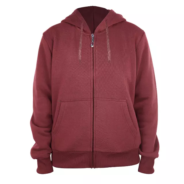 Women's Hoodie Sweatshirt- Plus Size- Style #LFJ505X- $8.50/ Unit - 12PCS/CS - PLEASE SEE DESCRIPTION — Plum