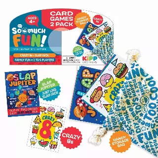 Family Card Game 2 Pack Set - 12 Pieces Per Pack 22962