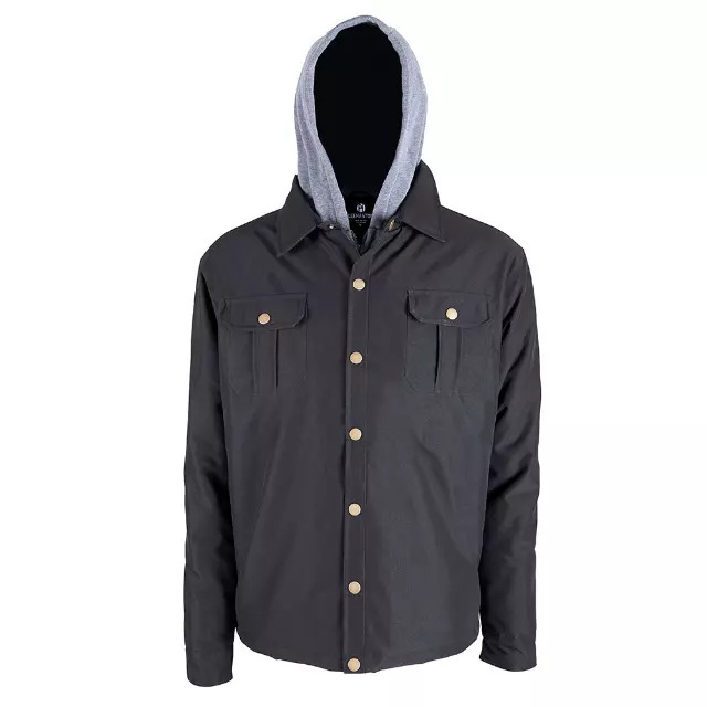 Men’s Casual Utility Jacket - Style #MFJ155 - $15.00/Unit MINIMUM 12 PCS- PLEASE SEE DESCRIPTION — Black