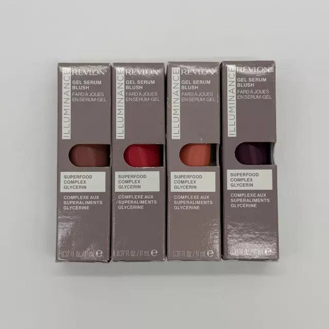 WHOLESALE REVLON ILLUMINANCE GEL SERUM BLUSH 0.37 OZ - ASSORTED COLORS - 48 PIECE LOT