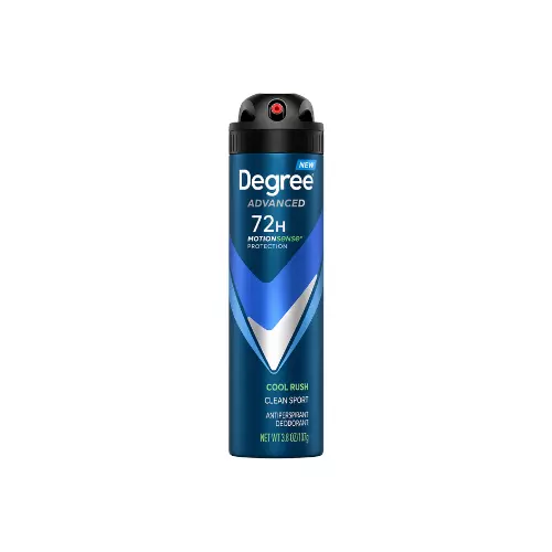 Degree Men Deo Spray Cool Rush 3.8oz Case 12