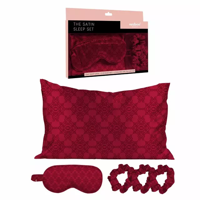 Satin Self Care Sleep Set — Magentaverse