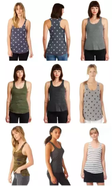 Wholesale Lot Of 720 Women’s Tank Tops By Alternative Apparel – Sizes S-2XL – Suggested Retail Price $11 Each – Your Price Is Only $1.20 Each