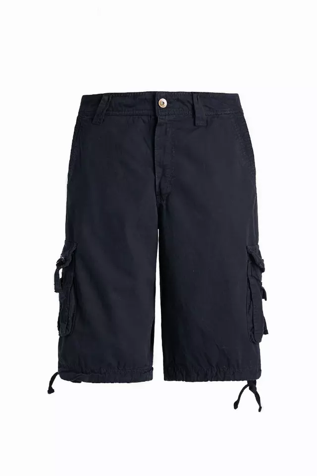 Men's Twill 8 Pocket 100% Cotton Cargo Shorts- Plus Size - Style #MP411X-$12.00/Unit - 24 PCS/CASE - PLEASE SEE DESCRIPTION — Navy