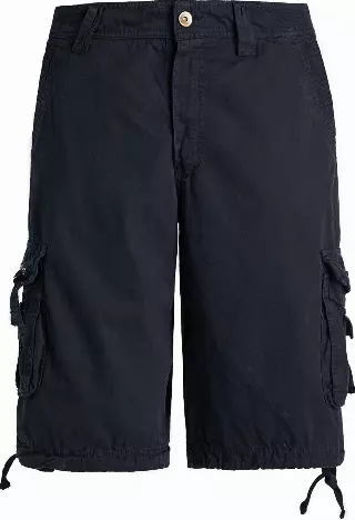 Men's Twill Cargo Shorts-Style #MP411- $10.90/ Unit - 24PCS/CASE - PLEASE SEE DESCRIPTION — Black