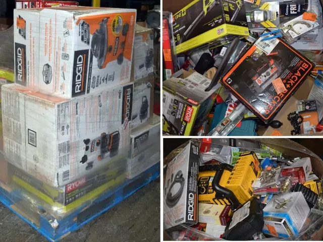 Home Depot Tools & Hardware Liquidation Truckload · 1 · Store Returns