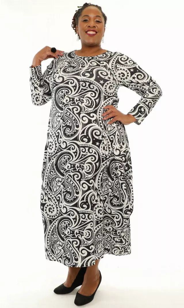 CHH-22117- Full Sleeve Women's Maxi Balloon Dress - One Size (3-PCS PRE-PACK) ($18.00 Each)