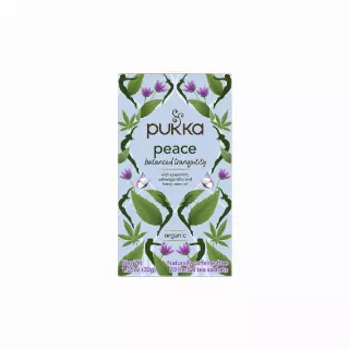Pukka Peace Tea: Calming Herbal Blend (4 Pack, 20ct)