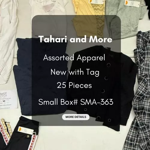 Tahari and more | Assorted Apparel | 25 Pieces | New with Tag |Small box #SMA-363