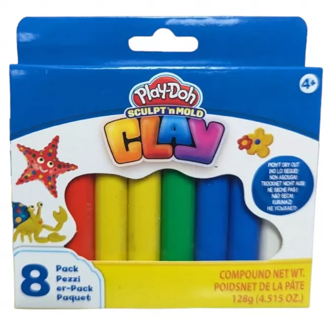 Play-Doh Sculpt 'n Mold 8 pack lot · 8 units