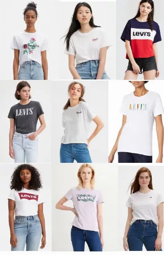 Levi's wholesale Junior tees assortment 48pcs.