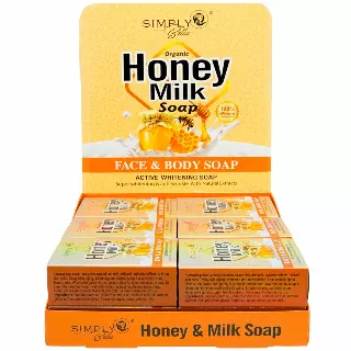 Simply Bella Honey Milk Soap - Wholesale Display 12 Units (SIM004)